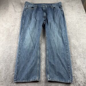 Levis 559 Mens 40x27 Blue‎ Medium Wash Relaxed Straight